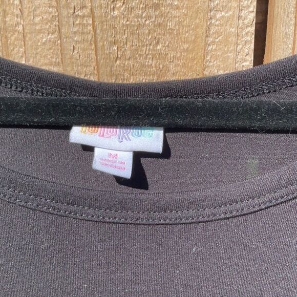 Take 50% OFF- LulaRoe Elegant Black Tiered Dress, Size-M - Picture 5 of 11